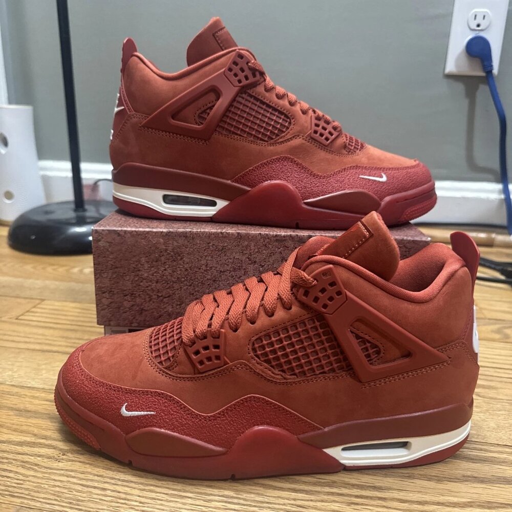 Size 9.5 - Nigel Sylvester x Air Jordan 4 Retro OG SP Brick By Brick